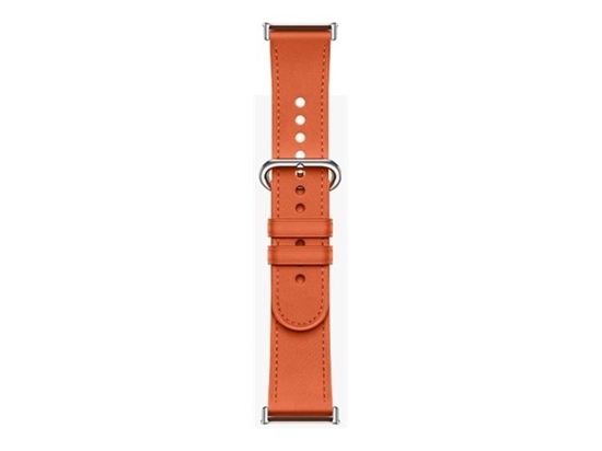 Picture of Xiaomi | Leather Quick Release Strap | Coral orange | Stainless steel/Calf leather | Fits wrists 135-205 mm