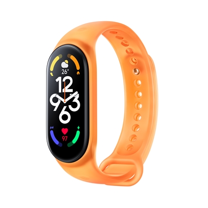 Picture of Xiaomi Xiaomi | Smart Band 7 Strap | Neon Orange | Strap material: TPU | Total length: 255mm