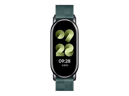 Изображение Xiaomi Xiaomi | Smart Band 8 Checkered Strap | Green | Strap material: Leather | 130-210mm Wrist