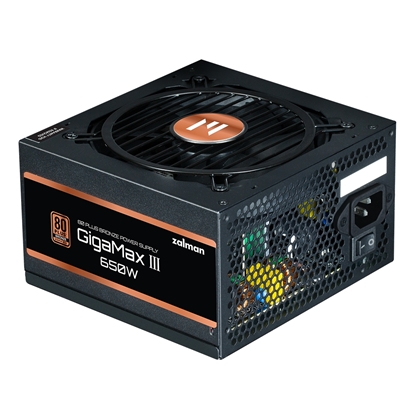 Attēls no Zalman ZM650-GV3 GigaMax 650W 80+Bronze