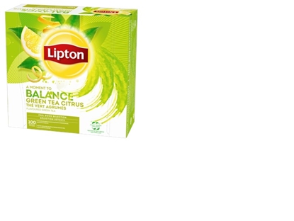 Attēls no Zaļā tēja LIPTON Citrus, 100 x 1.8g