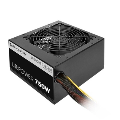 Attēls no Zasilacz - Litepower II Black 750W (Active PFC, 2xPEG, 120mm, Single Rail) 