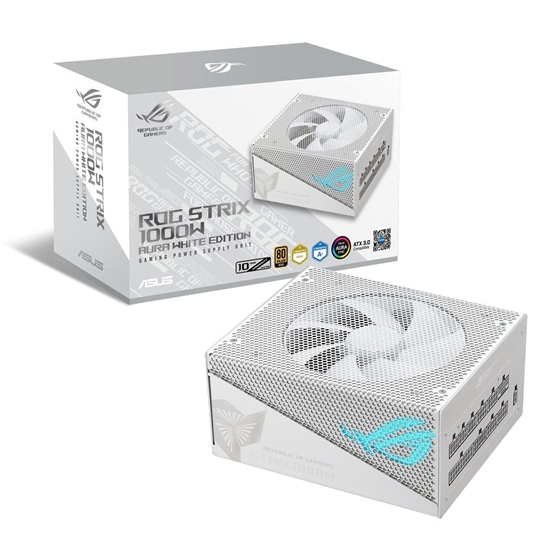 Изображение Zasilacz ROG STRIX 1000W 80+ Gold White