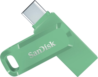 Attēls no Zibatmiņa SanDisk Ultra Dual Drive Go USB-A / USB Type-C 128GB Absinthe Green