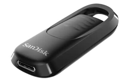 Picture of Zibatmiņa SanDisk Ultra Slider USB-C 64GB Black