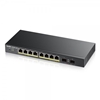 Picture of Zyxel GS1900-8HP v3 PoE Managed L2 Gigabit Ethernet (10/100/1000) Power over Ethernet (PoE) Black