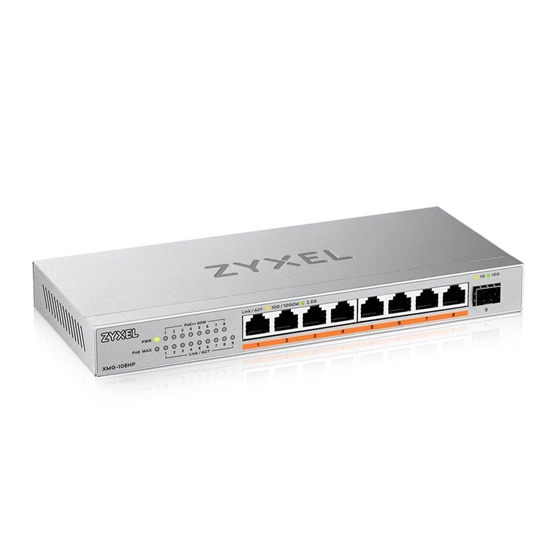 Picture of Zyxel XMG-108 8 Port 10/2.5G PoE++ Switch