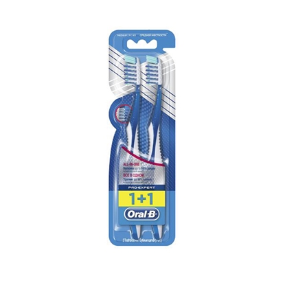 Изображение Zobu birstu komplekts Oral-B 1+1 Pro-Expert AIO 40 Med