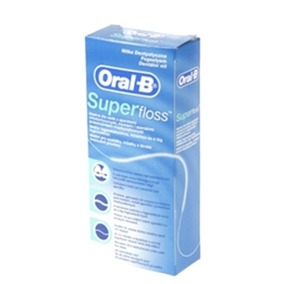 Attēls no Zobu diegs Oral-B Superfloss 50m