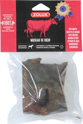 Picture of ZOLUX Beef Nose Dog Treat - 200g