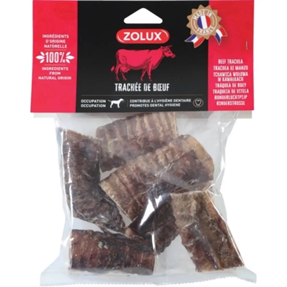 Picture of ZOLUX Beef trachea - chew for dog - 200g