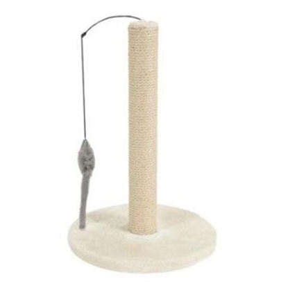 Attēls no Zolux Cat scratching post with toy 63 cm - beige