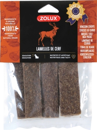 Изображение ZOLUX Deer strips - Dog treat - 100g