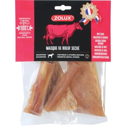 Изображение ZOLUX Dried cowhide - chew for dog - 100g