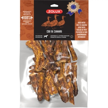 Изображение ZOLUX Duck neck - Dog treat - 300g