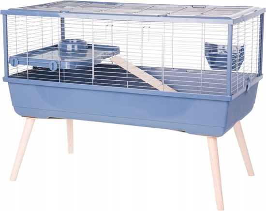 Picture of ZOLUX Neolife 100 blue - cage for domestic cavia