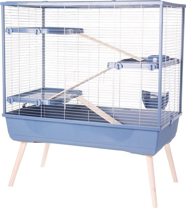 Picture of ZOLUX Neolife 100 XL blue - rabbit cage