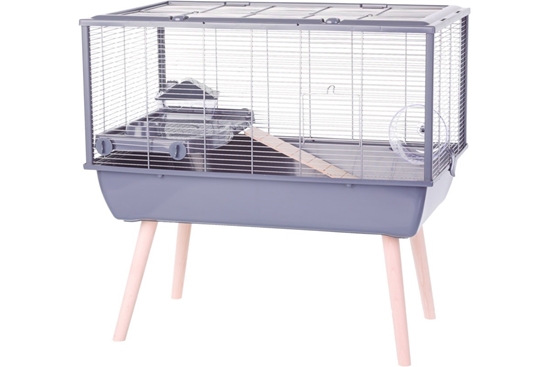 Picture of ZOLUX Neolife 80 grey - cage for a hamster