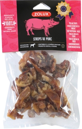 Picture of ZOLUX Pork Strips - Dog Treat - 200g