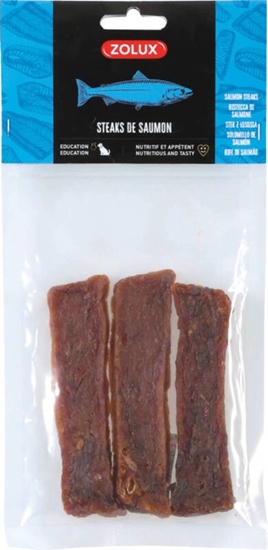 Picture of ZOLUX Salmon fillet - dog treat - 60g