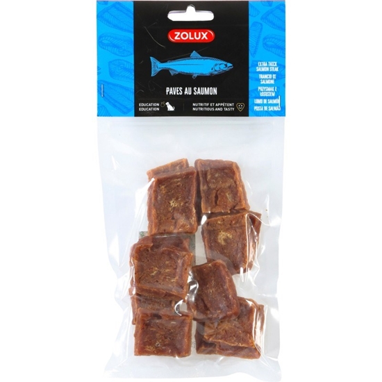 Picture of ZOLUX Salmon steak - dog treat - 100g