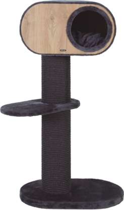 Attēls no ZOLUX Scratching post Wonderful Cat 2 grey - cat scratcher - 60 x 42.5 x 114cm