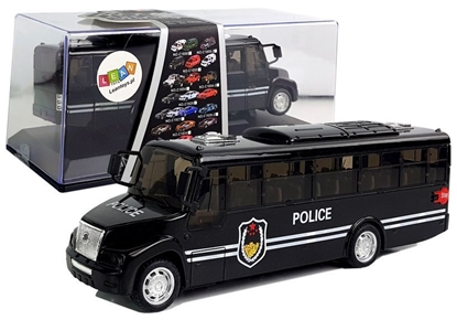 Attēls no Žaislinis policijos autobusas, juodas