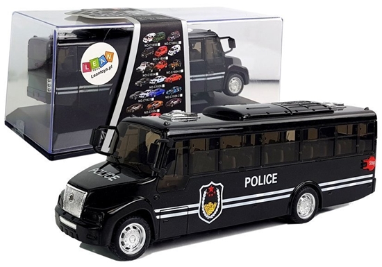 Picture of Žaislinis policijos autobusas, juodas