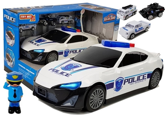 Изображение Žaislinių policijos automobilių rinkinys