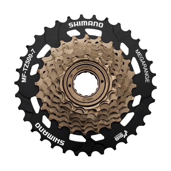 Picture of Žvaigždžių blokas Shimano Sprocket 7s MF-TZ500 14-16-18-20-22-24-28T