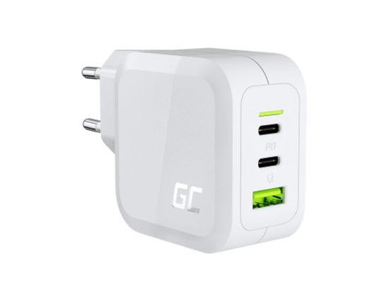 Picture of 65W GaN GC PowerGan charger for Laptop, MacBook, Phone, Tablet, Nintendo Switch | 2xUSB-C | USB-A