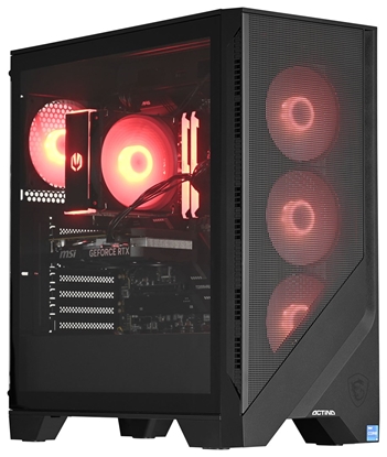 Attēls no Actina 5901443346999 PC AMD Ryzen™ 5 7600 32 GB DDR5-SDRAM 1 TB SSD NVIDIA GeForce RTX 4070 SUPER Midi Tower Black