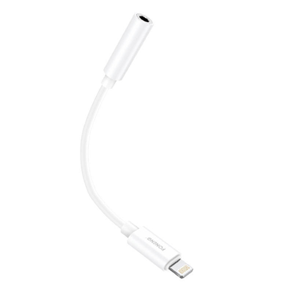 Picture of Adapter USB Foneng Kabel audio 3.5mm jack do iPhone Foneng BM20 (biały)