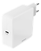 Picture of Zasilacz do laptopa Deltaco DELTACO USB sieninis įkroviklis, 1x USB-C PD, 65 W, baltas USBC-AC140