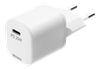 Picture of Adapteris DELTACO USB-C PD, 100-240 V, 20 W, baltas / USBC-AC142