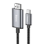 Изображение Kabelis Hoco UA27 USB-C to HDMI pilkas