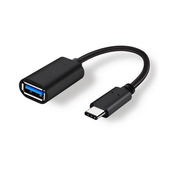 Picture of Adapteris iš Type-C į USB (OTG) juodas