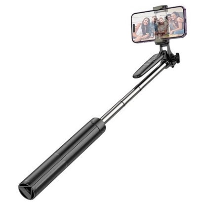 Picture of Asmenukių lazda HOCO K19 (Selfie Stick) / trikojis, 157cm, BT