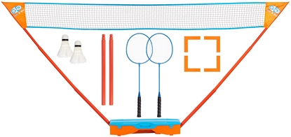 Изображение Badmintono rink.  GET & GO INSTANT 65KC Blue/Orange