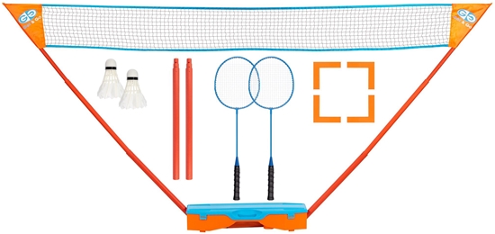 Изображение Badmintono rink.  GET & GO INSTANT 65KC Blue/Orange