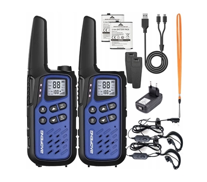 Изображение Baofeng BF-T25E Dark Blue walkie-talkie