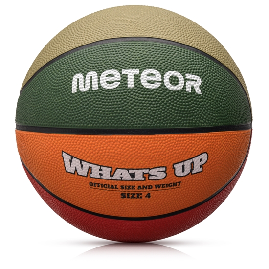 Picture of Basketbola bumba Meteor What's up 4 green/orange