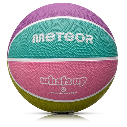 Attēls no Basketbola bumba Meteor What's up 4 pastel