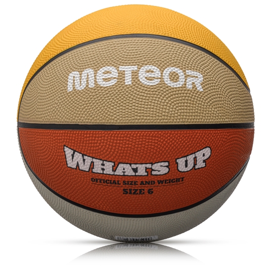 Picture of Basketbola bumba Meteor What's up 6 orange/belge