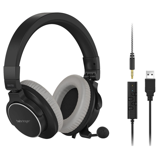 Picture of Behringer BH470U - studio headphones with microphone and USB connection