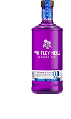 Attēls no Bezalkoholisks džins WHITLEY NEILL Rhubarb & Ginger, 0.7l (DEP)