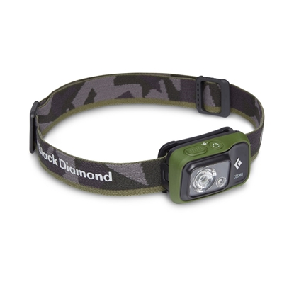 Attēls no Black Diamond Cosmo 350 Black, Olive Headband flashlight