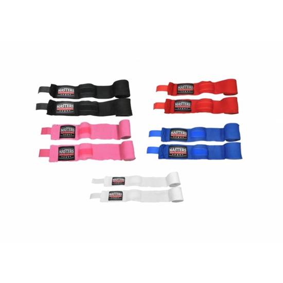 Picture of Boksa pārsēji Masters boxing bandage wraps - BBE-4 1304-02 - biały