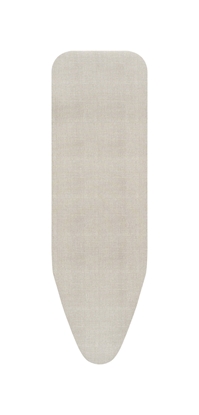 Attēls no BRABANTIA gludināmā dēļa pārvalks, 124x38 cm, Denim Grey (B) 8 mm filcis