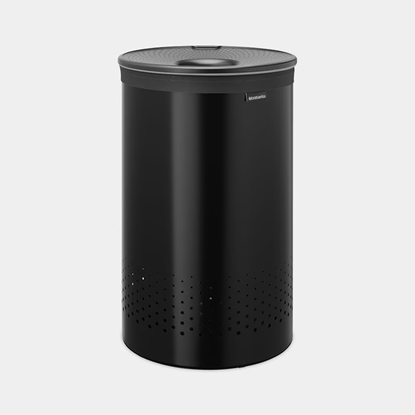 Picture of BRABANTIA Veļas grozs, 60L, Matt Black